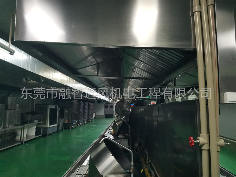 餐飲配送企業廚房排油煙